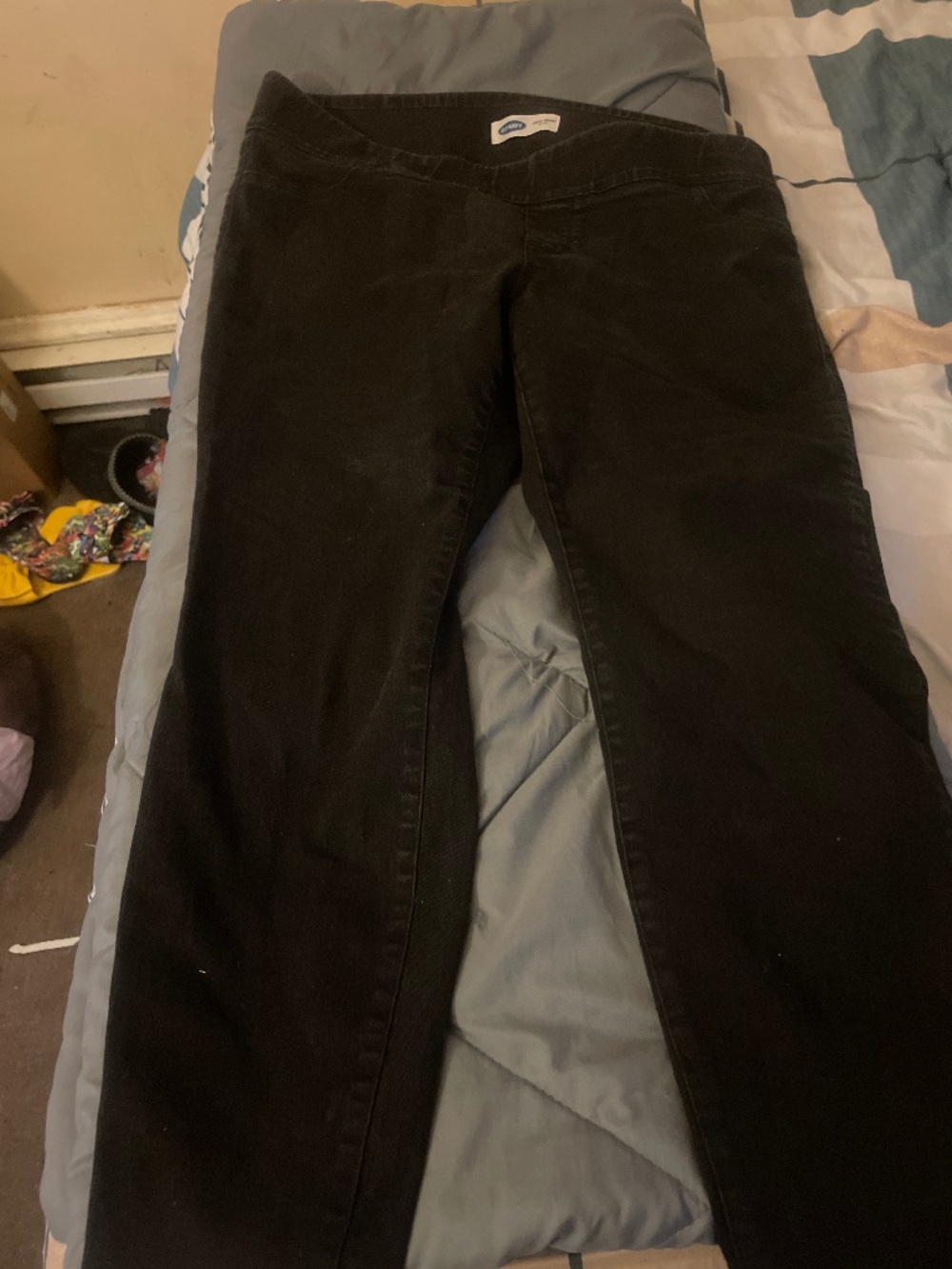 Black jeggings